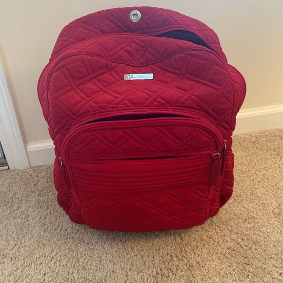 vera bradley backpack red
